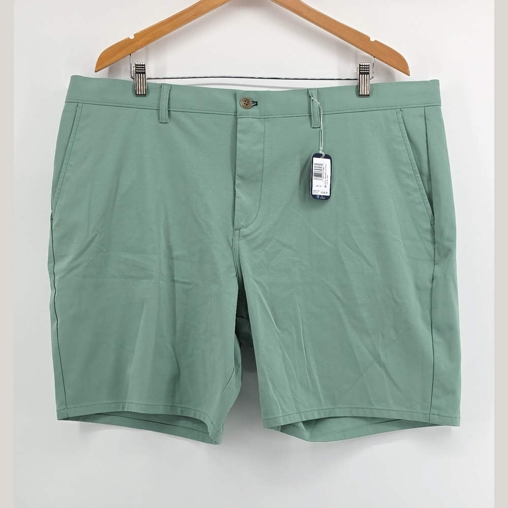 Johnnie-O Jupiters Performance Shorts Mens 40 Green Jungle Stretch Golf JMSH2280